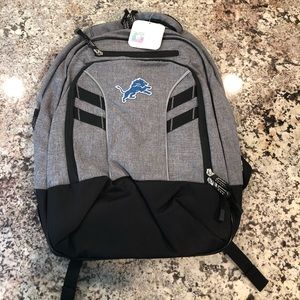 Detroit lions nfl backpack